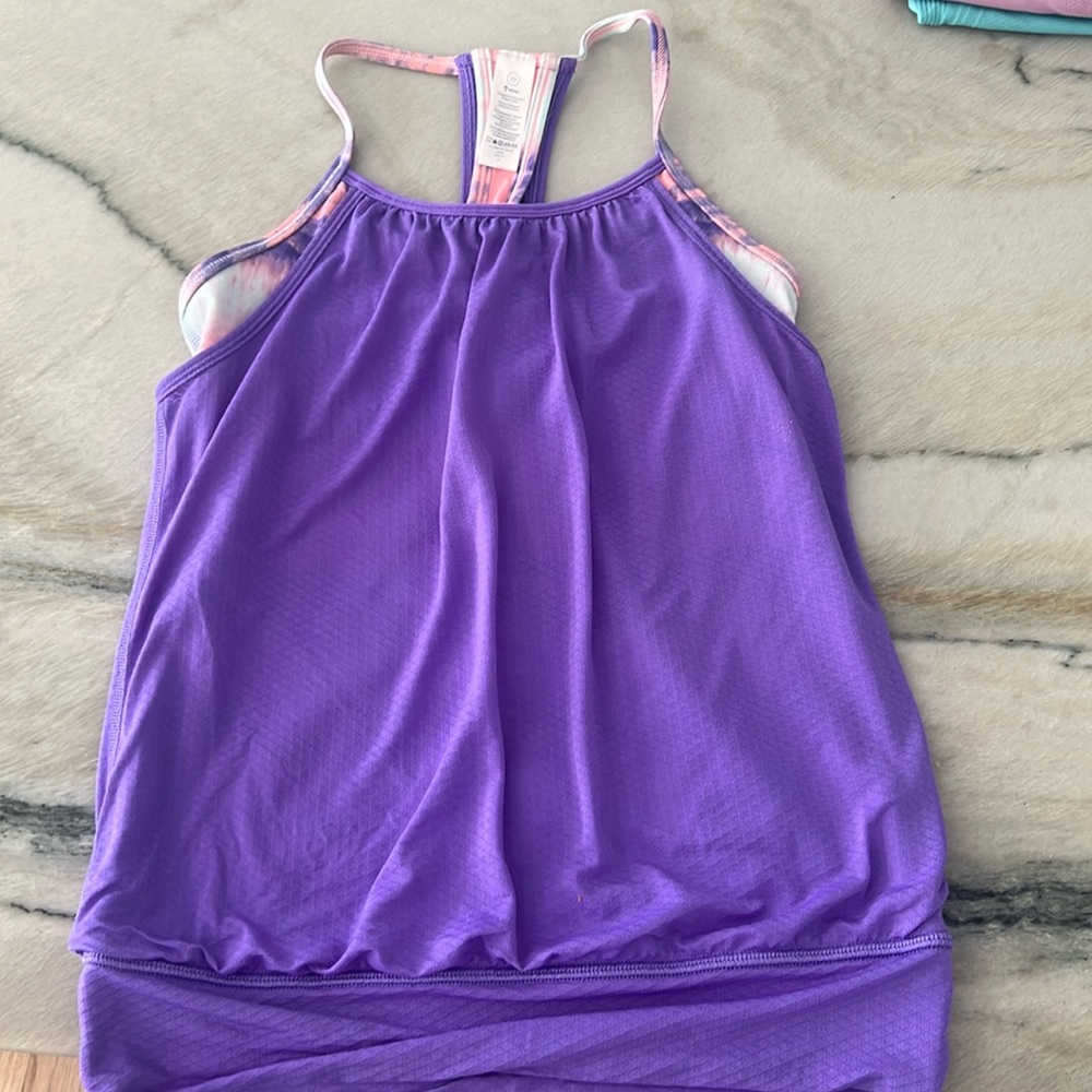 Ivivva girls double Dutch tank